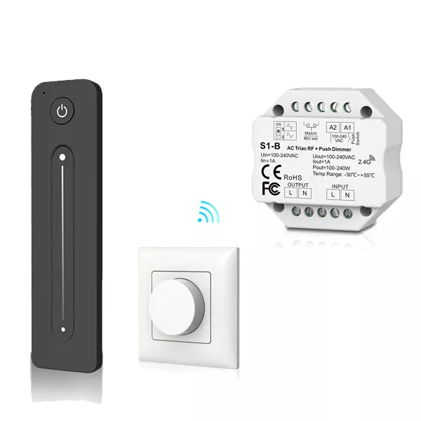 Wireless led dimmer switch deals