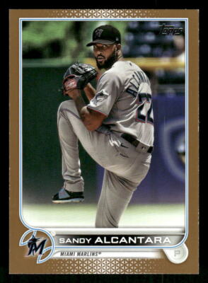 サイモンアルカンタラ 2022 Topps Sandy Alcantara Gold SN #606 Card #/2022 | eBay