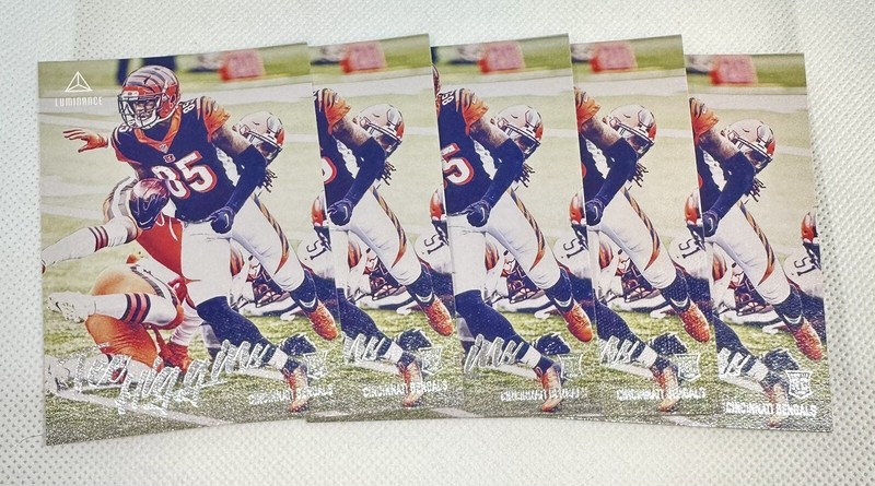Tee Higgins 2020 Chronicles Luminance Rookie Card RC #214 Lot Of 5 Cincy WR