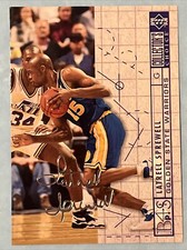 😮 1994-95 Collector's Choice Basketball #380 Latrell Sprewell Silver Signature