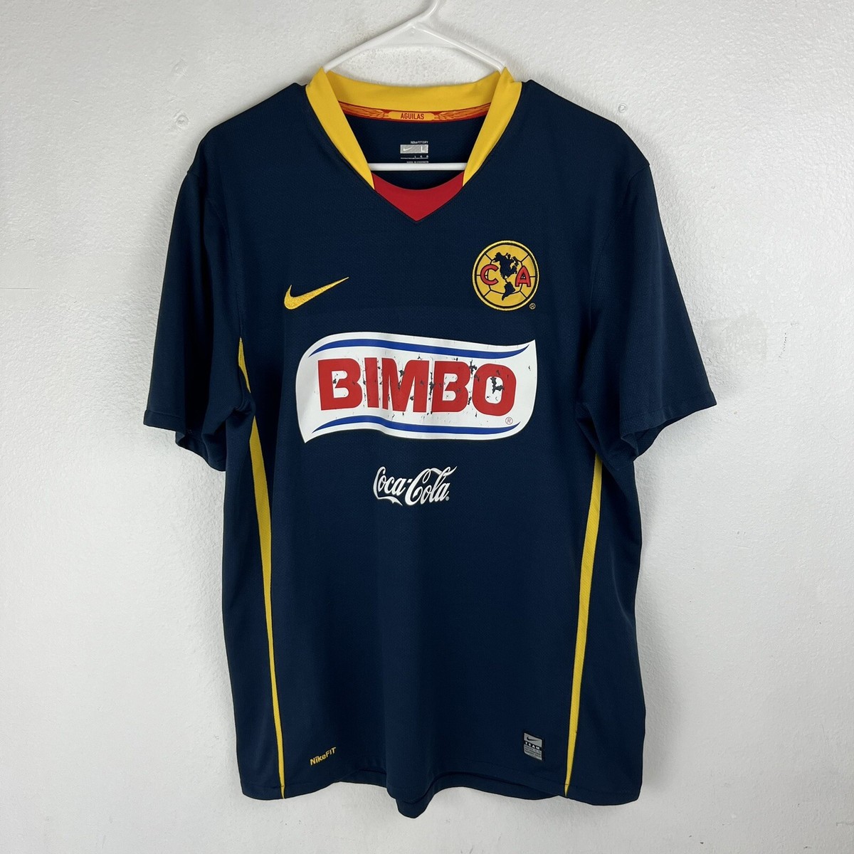 2008/09 Club America Away Jersey Nike FitDry Soccer Football