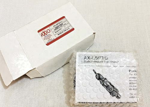 AXIO AX-LSPTD-V-1 Liquid Pressure Transmitter 0-10V 1 Bar. - 第 1/4 張圖片