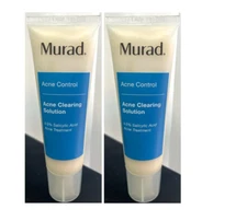 2x Murad Acne Control Acne Clearing Solution 1.7 oz each