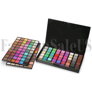162 Colors Matte Shimmer Eyeshadow Glitter Powder Makeup Eye Shadow Palette Kit