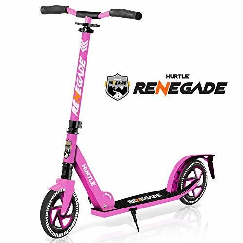 Pink 2 wheel scooter top