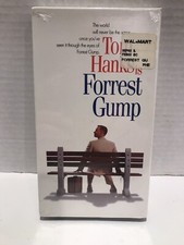 Forrest Gump VHS, 1995 Tom Hanks Robin Wright Gary Sinise Sally Field - Sealed