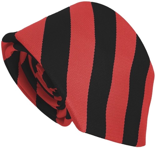 High School Seniors Tie Equal Stripes Block Stripe 11-16 Year Olds Made in UK - Picture 4 of 24