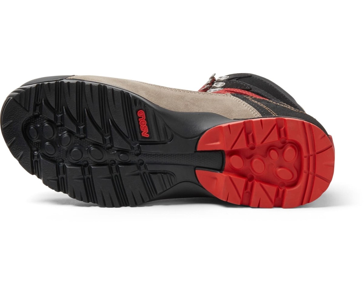 Asolo Men's Fugitive GTX Hiking Boot Wool/black Size: US 12 Asolo Men's Fugitive GTX Hiking Boot Wool/black Size: US 12