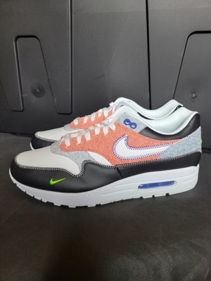 Nike Air Max 1 Recycle Men's Size 10.5 White Black w/ Extra Laces  CT1643-100 NEW | eBay