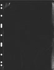 Lighthouse VARIO Stock Sheet Double Sided Single Pocket Protector Pages Size: 1S