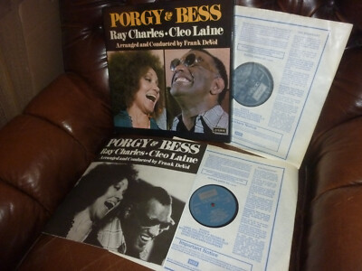 Ray Charles Cleo Laine, Porgy & Bess, Frank DeVol, UK Box D31D 2 Stereo 2 LP