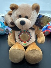 Limited Treasures SACAGAWEA  POMP  8  Golden Dollar Bear w/ Liberty Coin Plush