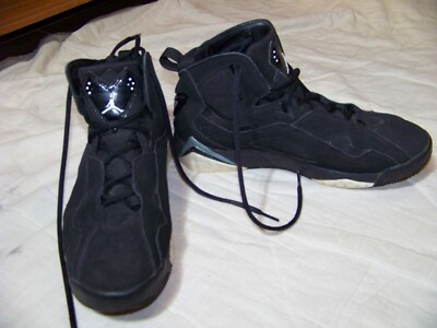 Size 9.5 - Air Jordan True Flight Black Cool Grey for sale online