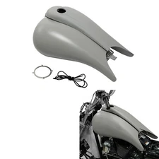 Stretch 6.6 Gallon Gas Fuel Tank Fit For Harley Touring Road Street Glide 08-23