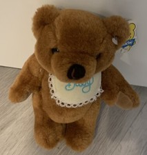 Dakin NWT Teddy Bear for new baby plush stuffed animal Vintage Brown