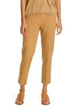 NWT Eileen Fisher Organic Cotton Stretch Poplin High Waisted Pants 178 - Size 4