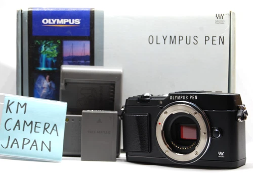 [NEAR MINT] Olympus PEN E-P5 Black Body Digital Camera [SC 3309] no lens #007