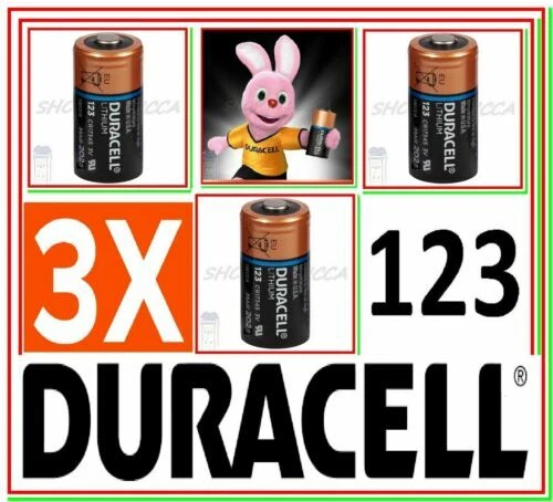 Batterie monouso Duracell per articoli audio e video