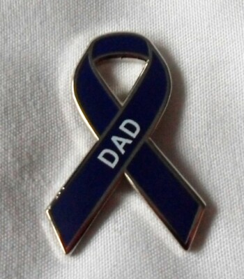 Huntington-Krankheit ''DAD '' Bewusstsein Band Emaille Abzeichen / Brosche.