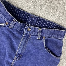 Vtg Levi's 573 Jeans Boys Size 10 24x24 Elastic Waist White Tab 70s 80s Rare