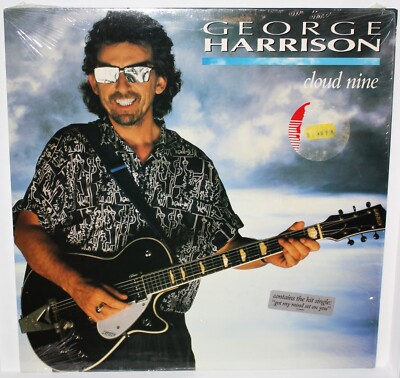 George Harrison - Cloud Nine - 1987 US Vinyl LP, Opened Shrink - Mind Set On You