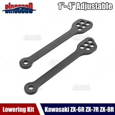 Adjustable 1-4" Lowering Links Drop Kit For Kawasaki Ninja ZX-6R ZX-7R ZX-9R 