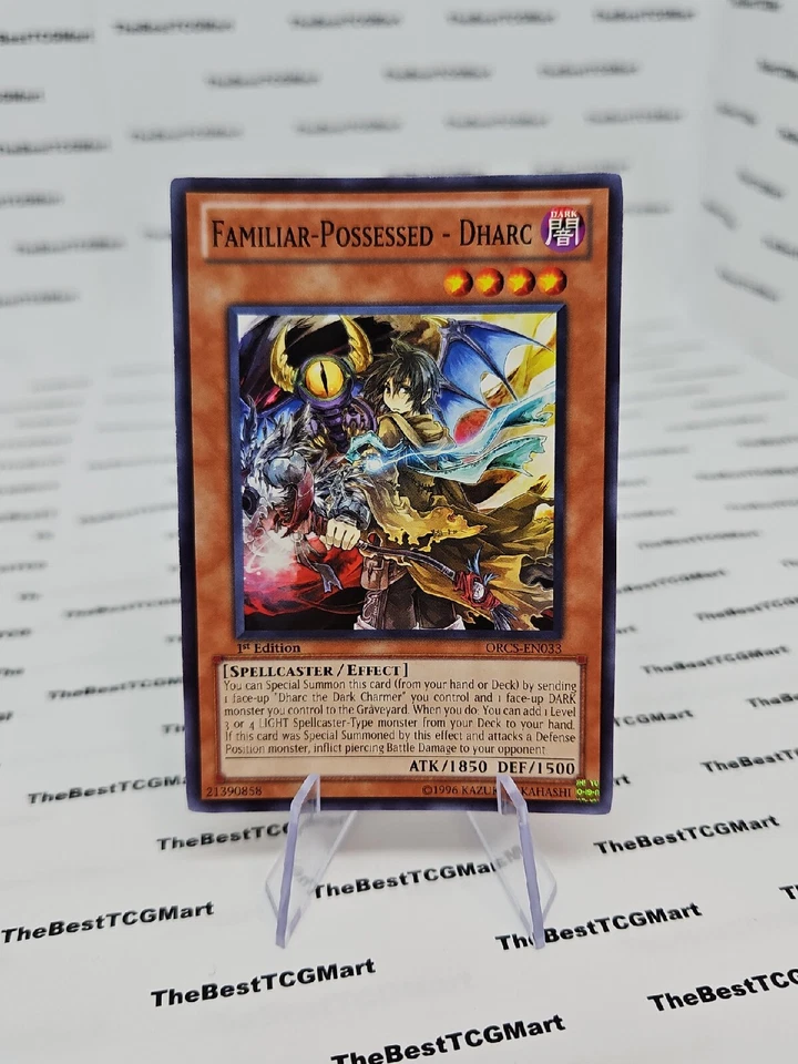 Familiar-Possessed - Dharc - ORCS-EN033 - Common - 1st Edition x1 - Near Mint - Image 2 of 2