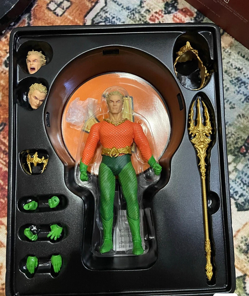 Dc comics - aquaman - figurine 15 cm, figurines