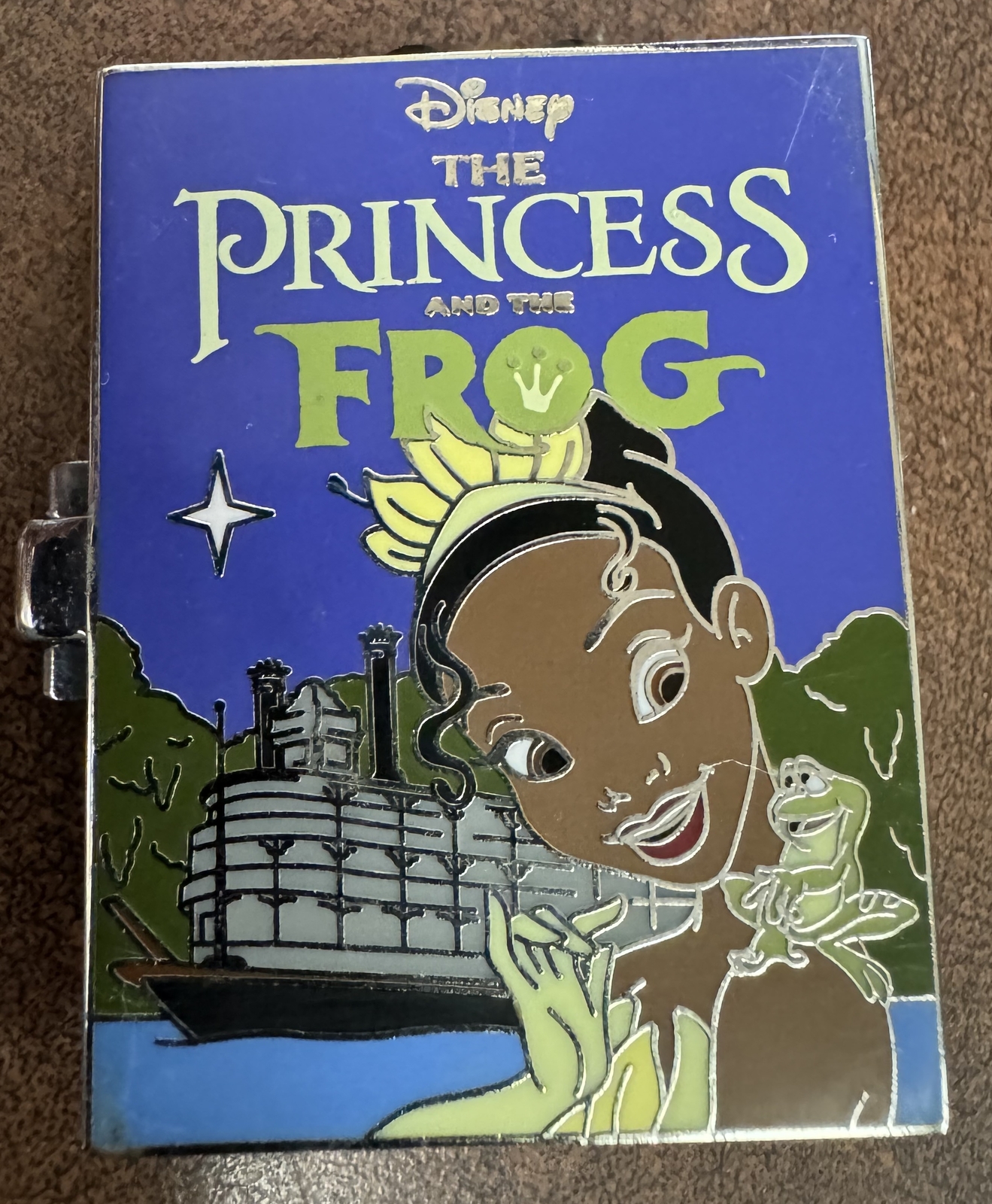Disney The Princess and the Frog Pop Up Book Series Hinged Pin Limited Edition