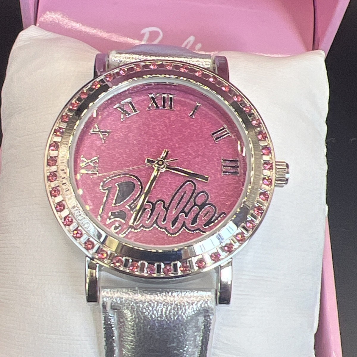 Barbie Logo Watch with Quartz Movement w/ Metallic Silver  display picture 1
