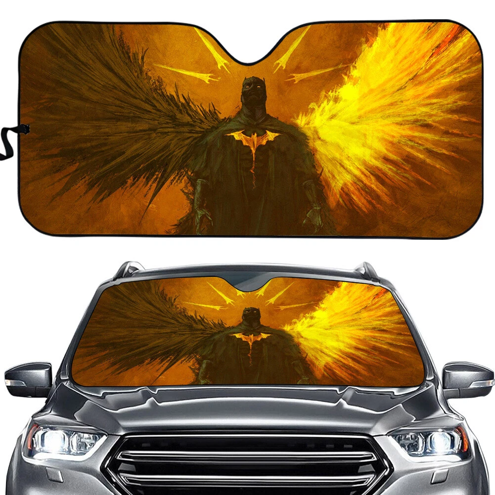 Batman Auto Front Windshield Sunshade Block UV Rays Protector Car Sun Visor NEW