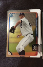 2015 Bowman BCP32 Austin Kubitza 10 Count All Chrome Lot Detroit Tigers