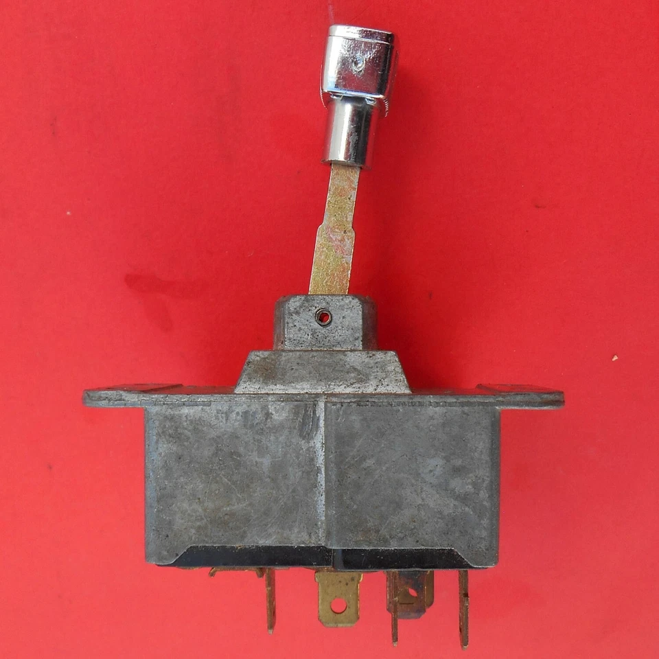 MOPAR NOS 3747008 1975-1976 Interruptor limpiaparabrisas 3 velocidades Cordoba Charger SE Foto 3 de 4