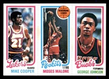 1980 Topps Basketball #43 Cooper Malone Johnson NM/MT