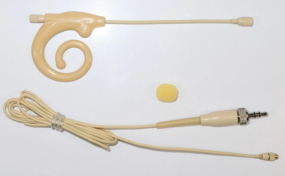 Snail Ear Hook Headset Microphone for Sennheiser G1 G2 G3 G4 Detachable Plug - Image 3 of 4