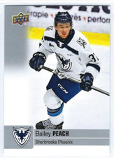 2019-20 Upper Deck CHL #285 Bailey Peach