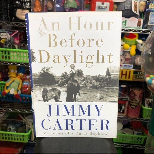 President Jimmy Carter Autographed 2001 Book An Hour Before Daylight - Hardcover - Picture 4 of 14