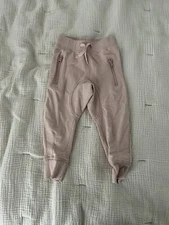 Molo Kids Girls Ashley Sweatpants in Petal Blush Size 4