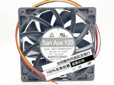 1 pcs Sanyo 12CM 9GV1248P4G001 48V 0.42A PWM adjustable speed cooling fan