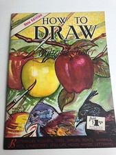 New Edition How To Draw By Walter T Foster Vintage Book Nice