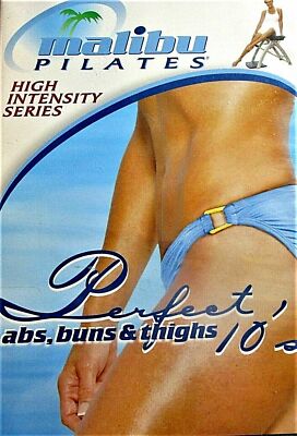 NEW MALIBU PILATES  PERFECT 10's ABS, BUNS & THIGHS DVD BRAND NEW SEALED