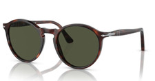 PERSOL PO3285S 24/31 Havana / Green 50mm Sunglasses