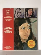 Vintage 80’s Book Learn to Draw People Sketch Tracing paper included