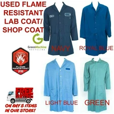 Flame Resistant FR Lab Coat Shop Coat Cintas, Unifirst, G&K
