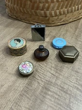 Lot of 6 Vintage Compacts