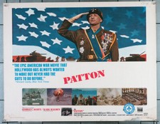 PATTON (1970) 31139 Movie Poster  (22x28) U.S. Half Sheet  George C. Scott as Ge