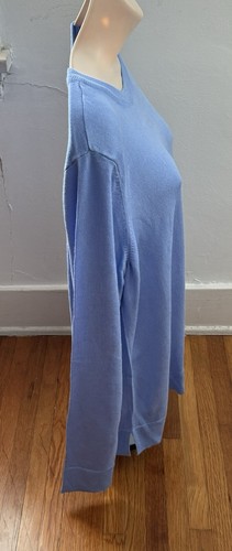 NWT Style & Co. Sweater Sky Blue Women Pullover Size Large Crewneck Ribbed Hem - Picture 10 of 16