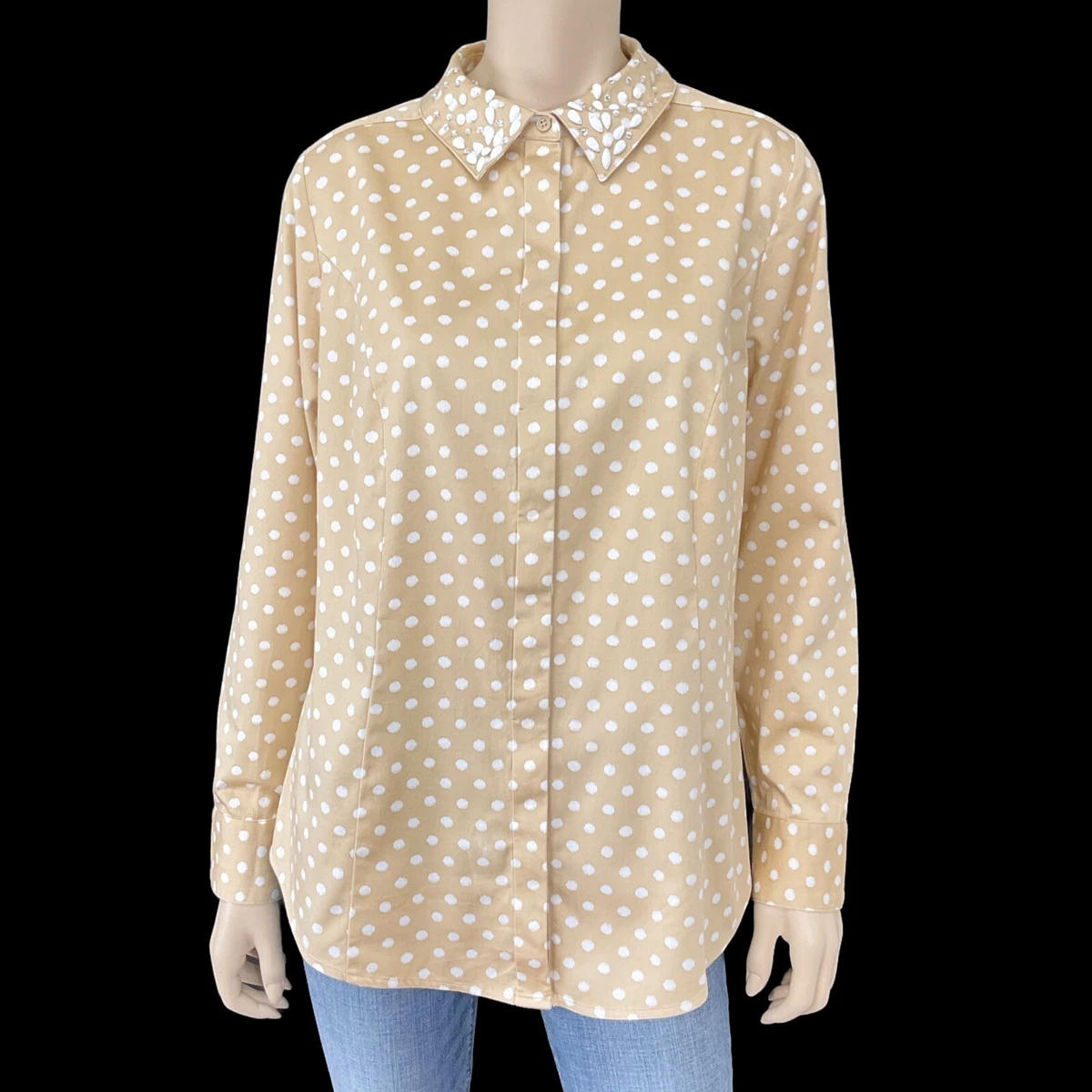 Lane bryant white hotsell button down shirt