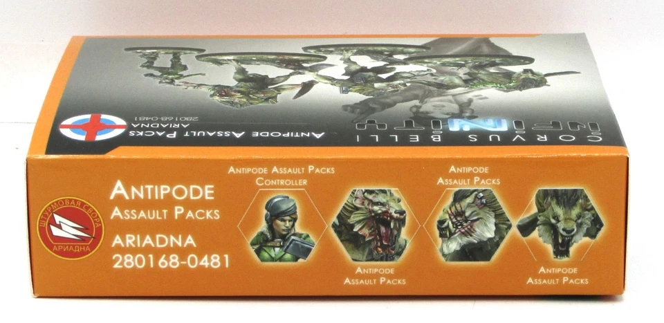 Infinity #481 Antípoda Paquetes de Asalto (Ariadna) Controlador Femenino Guerrero Lobo Foto 3 de 4