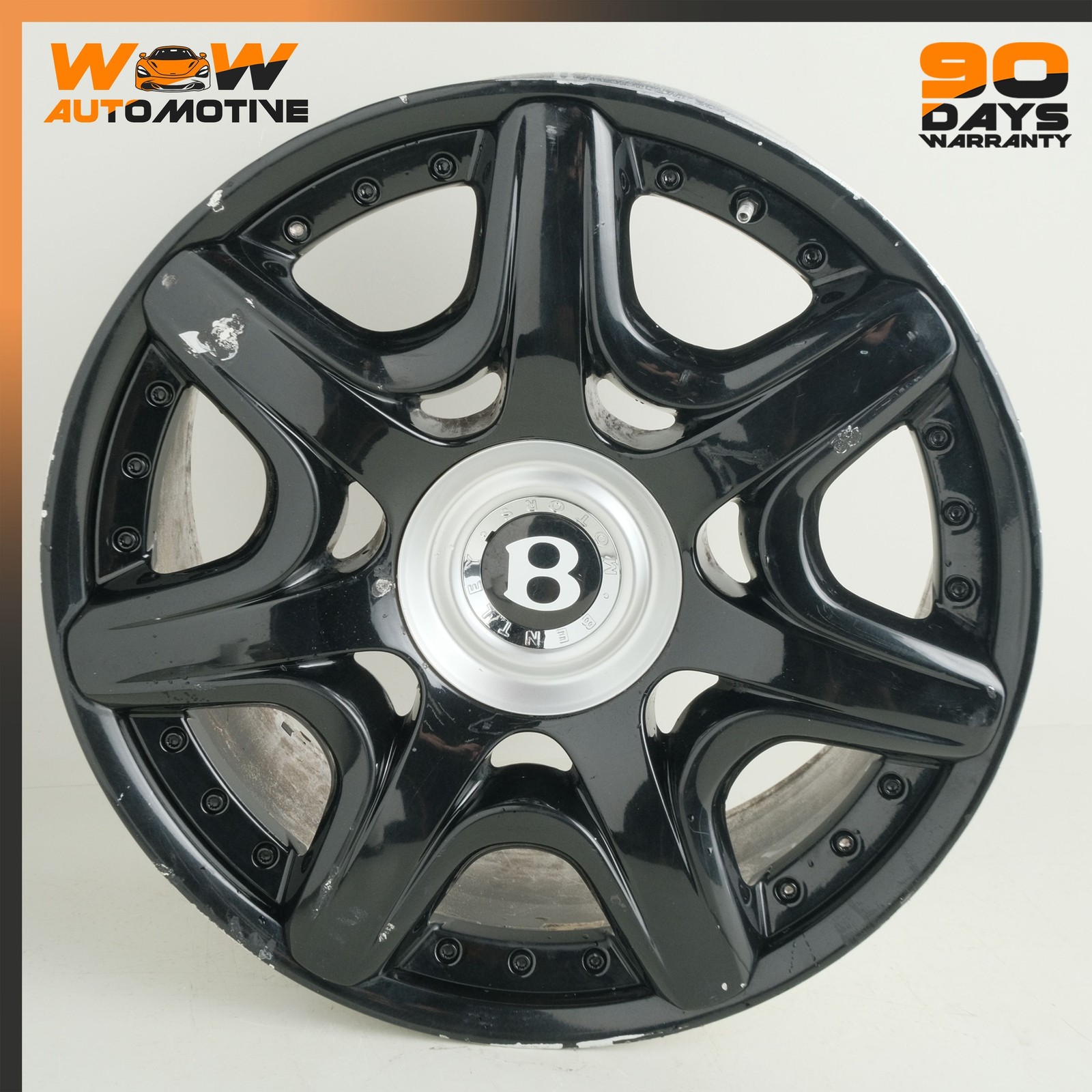 Bentley Continental GT Speed 2009-2013 Front Wheel Black